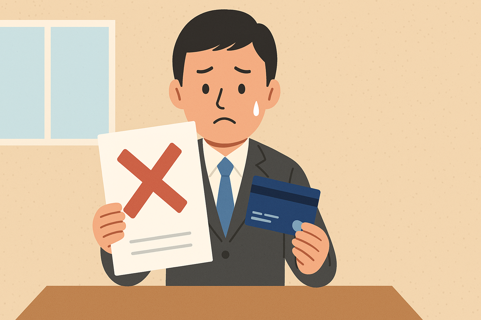 クレジットカード審査に落ちた理由とは？